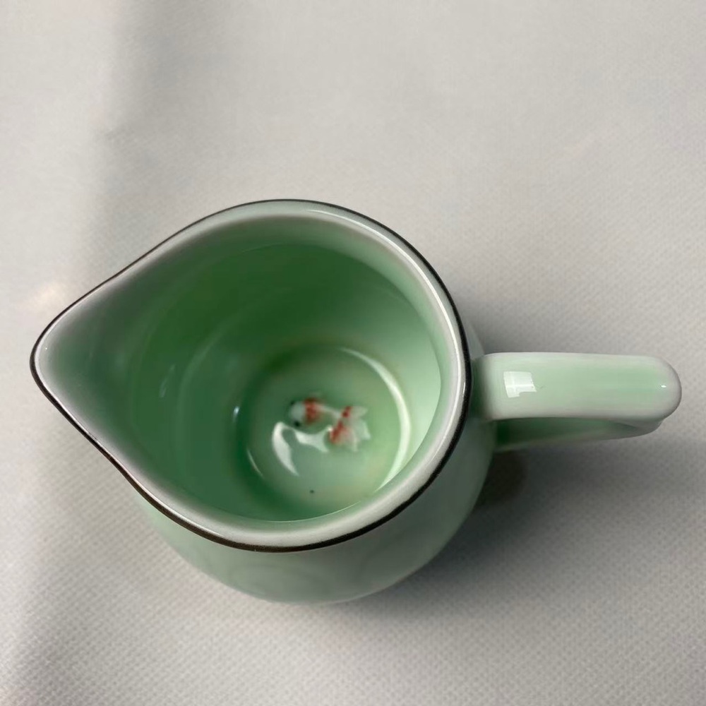 Mint Green Ceramic Creamer